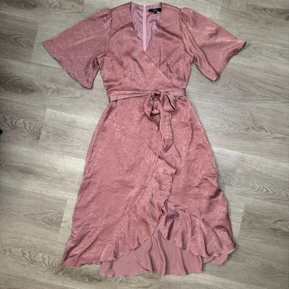 Lulu's Wrapped Up in Love Dress‎ - Pink - Small - Picture 2 of 5